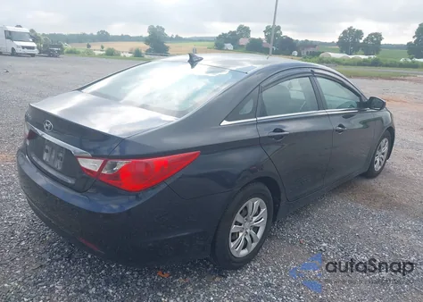 2011 Hyundai Sonata Gls из США, поврежденный, VIN 5NPEB4AC0BH033313